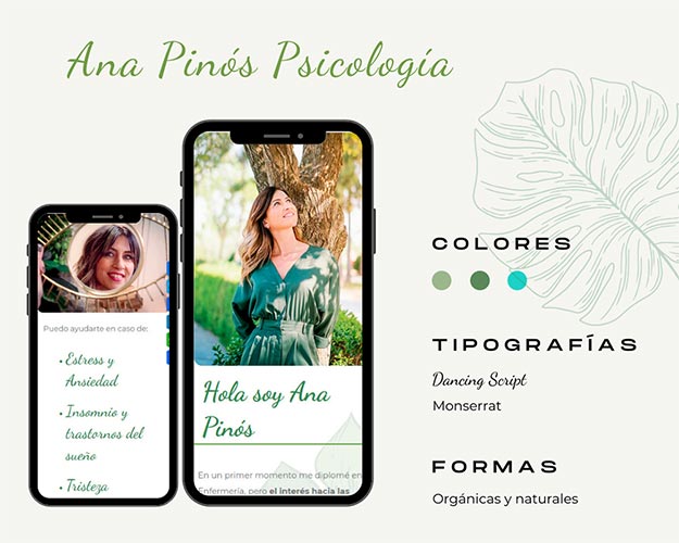 Diseño de marca Ana Pinós-elementos de branding